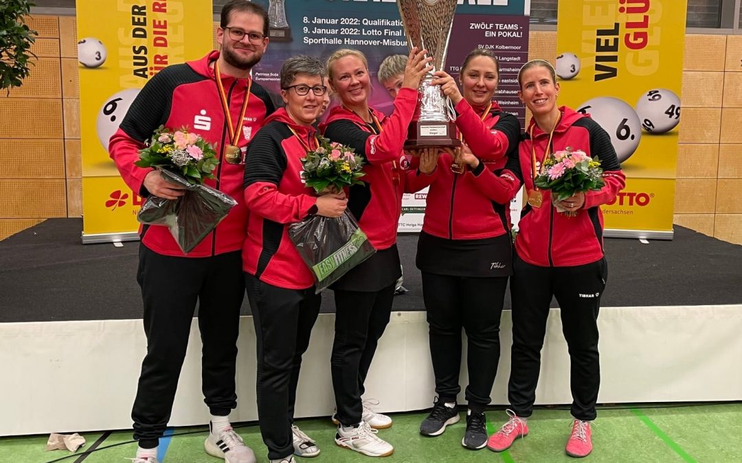 Kolbermoor gewinnt DTTB-Pokal der Damen