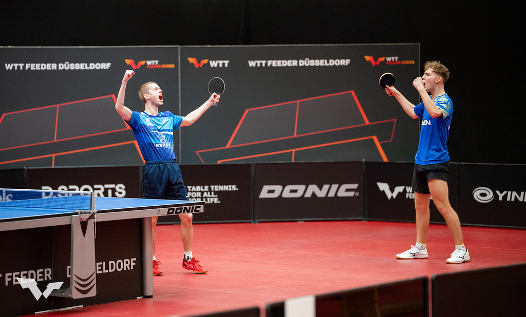 Zweimal Bronze beim WTT Feeder in Düsseldorf