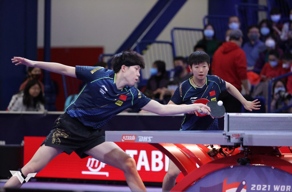 Mixed Wang Chuqin und Sun Yingsha gewinnt erstes WM-Gold in Houston